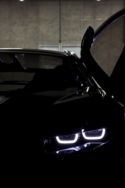 BMW Vision EfficientDynamics с маскировка