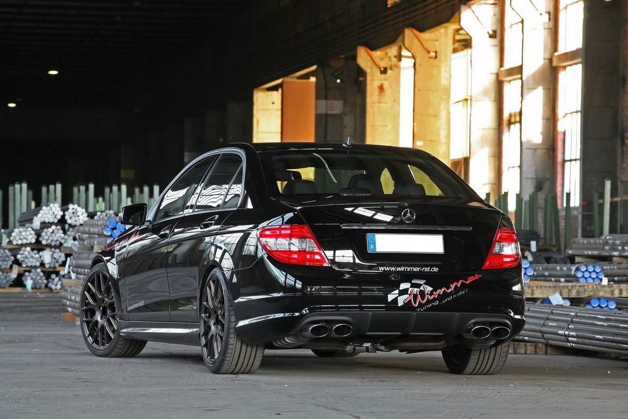 Mercedes C 63 AMG от Wimmer RS