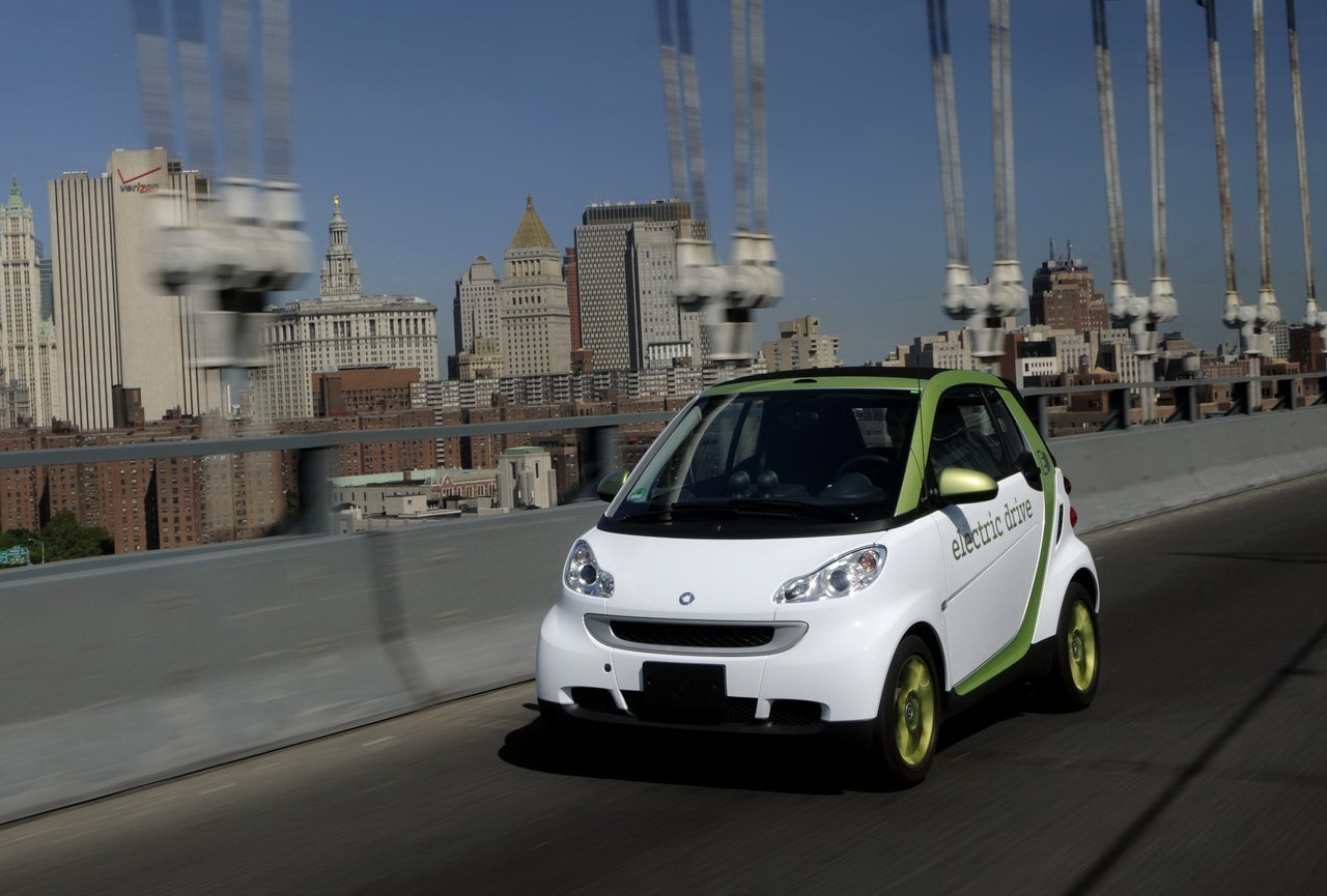 Smart ForTwo EV на Hertz