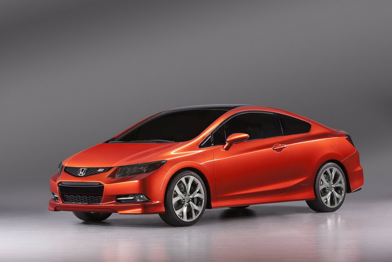 Honda Civic Si Coupe Concept и Civic Sedan Concept 2012