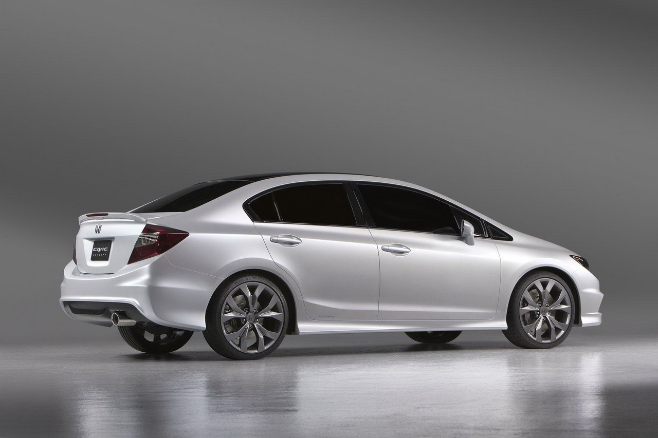 Honda Civic Si Coupe Concept и Civic Sedan Concept 2012