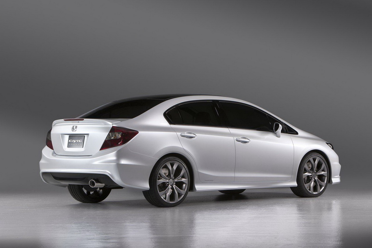 Honda Civic Si Coupe Concept и Civic Sedan Concept 2012