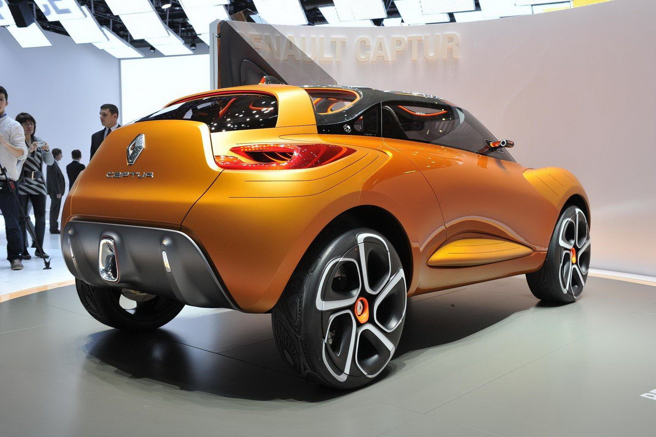 Renault Captur Concept (нови снимки)