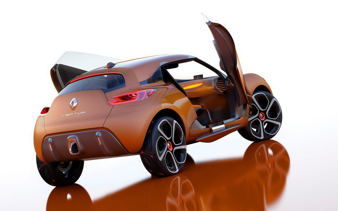 Renault Captur Concept (нови снимки)