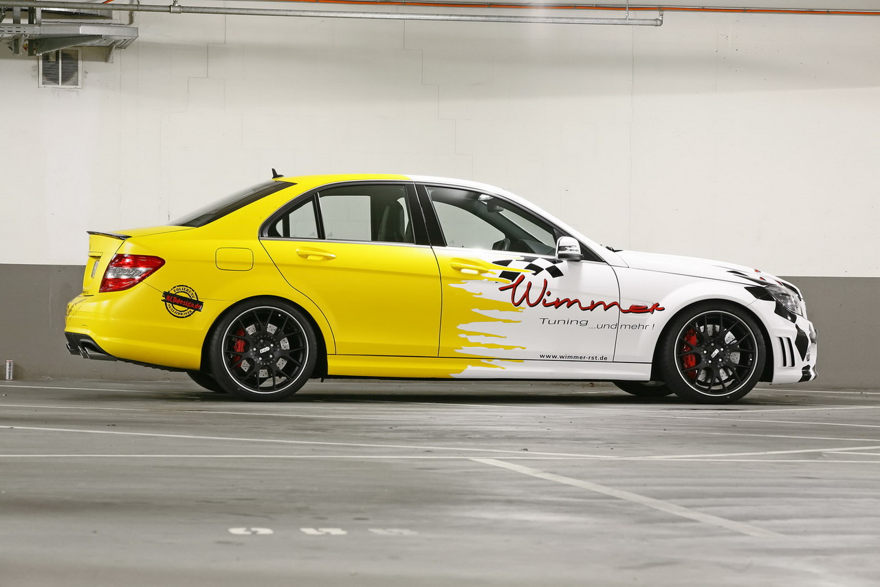 Mercedes C 63 AMG от Wimmer RS (601к.с.)