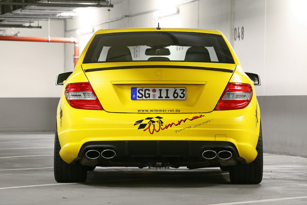 Mercedes C 63 AMG от Wimmer RS (601к.с.)