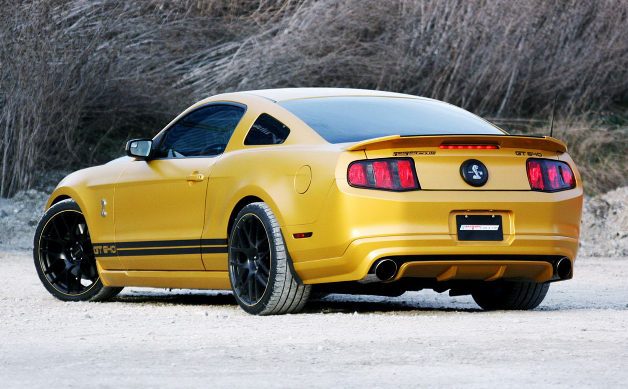 Ford Mustang Shelby GT640 Golden Snake от GeigerCars