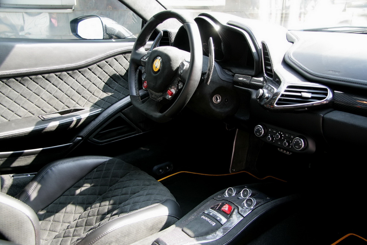 Ferrari 458 Italia Black Carbon Edition от Anderson Germany