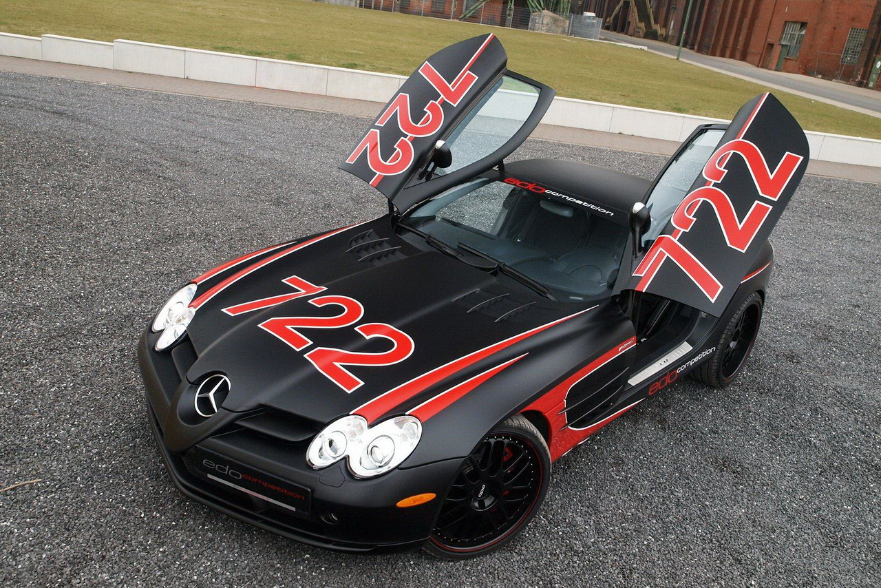 Mercedes SLR McLaren 722 Black Arrow от edo Competition