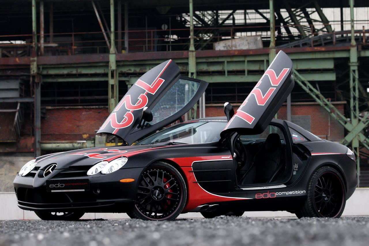 Mercedes SLR McLaren 722 Black Arrow от edo Competition