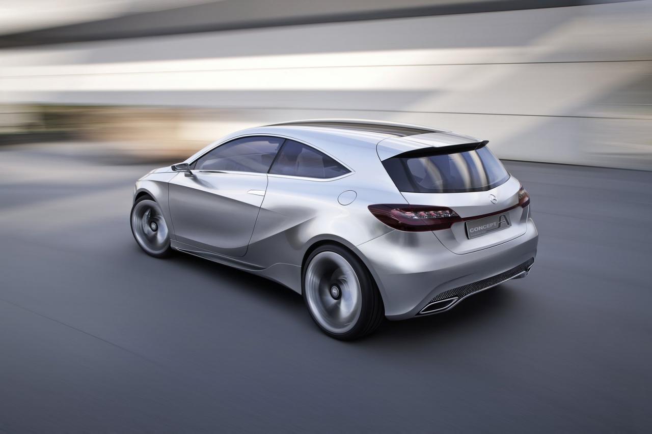 Mercedes A-Class Concept (нови снимки)