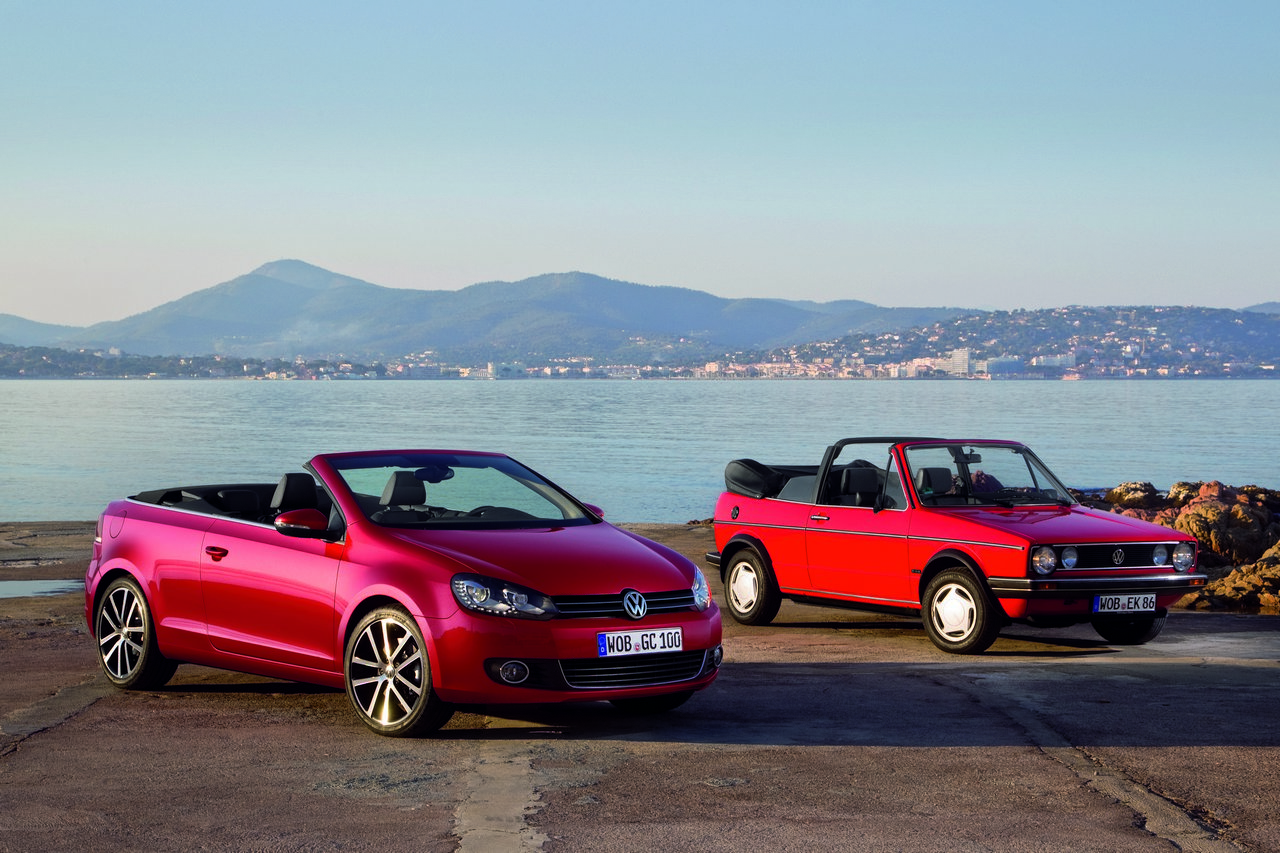 Volkswagen Golf Cabrio 2012 (нови снимки)