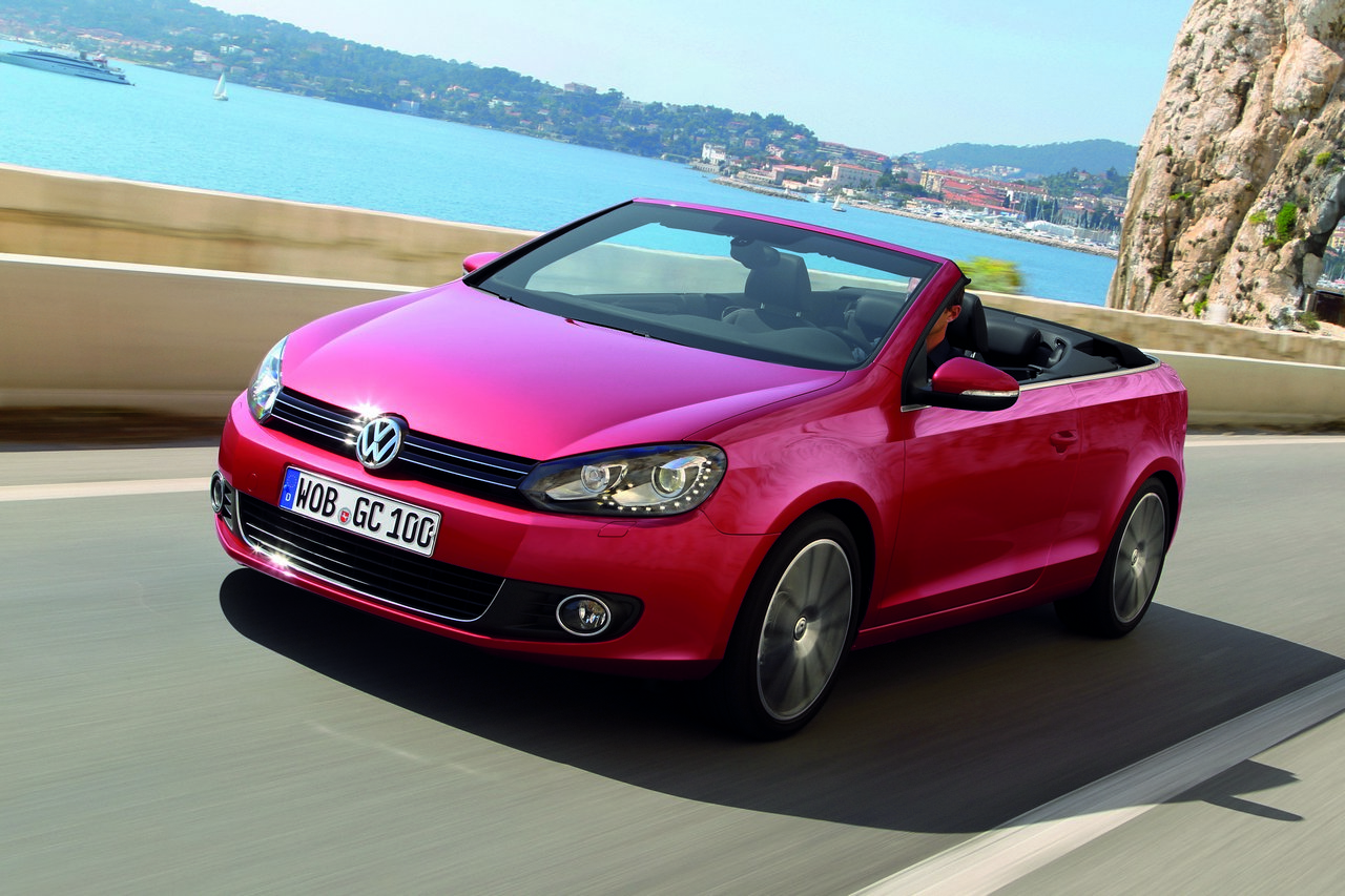 Volkswagen Golf Cabrio 2012 (нови снимки)