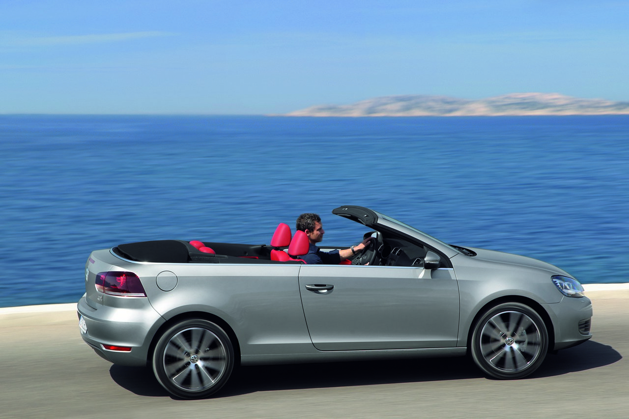 Volkswagen Golf Cabrio 2012 (нови снимки)