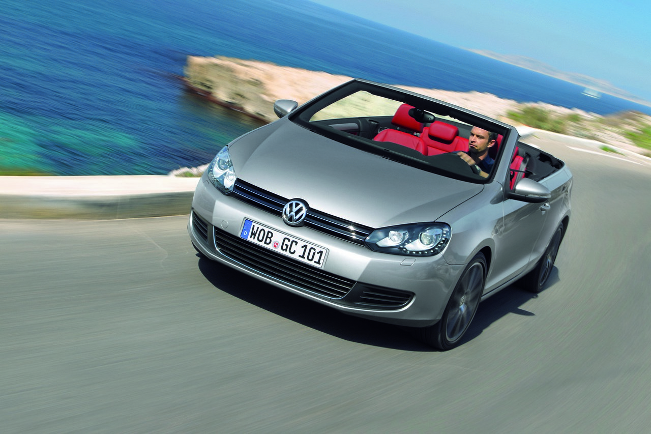 Volkswagen Golf Cabrio 2012 (нови снимки)