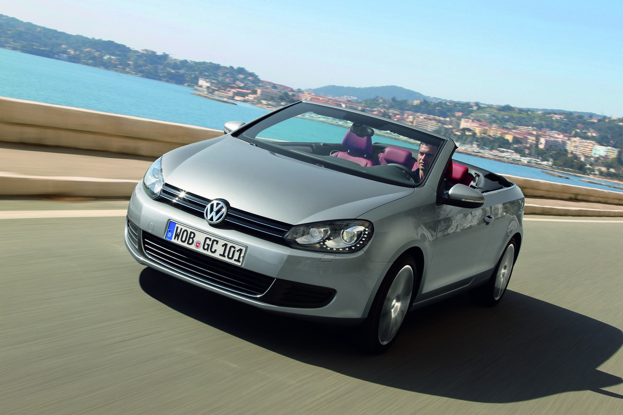 Volkswagen Golf Cabrio 2012 (нови снимки)