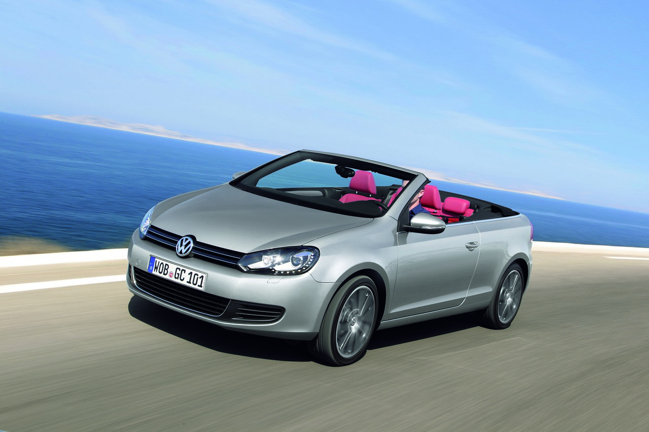 Volkswagen Golf Cabrio 2012 (нови снимки)