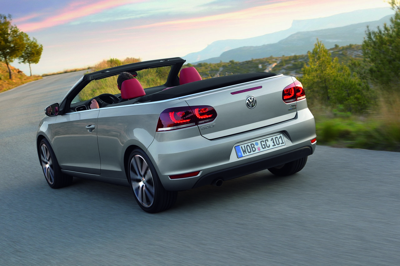 Volkswagen Golf Cabrio 2012 (нови снимки)