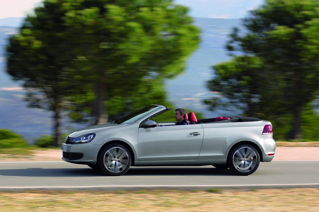 Volkswagen Golf Cabrio 2012 (нови снимки)