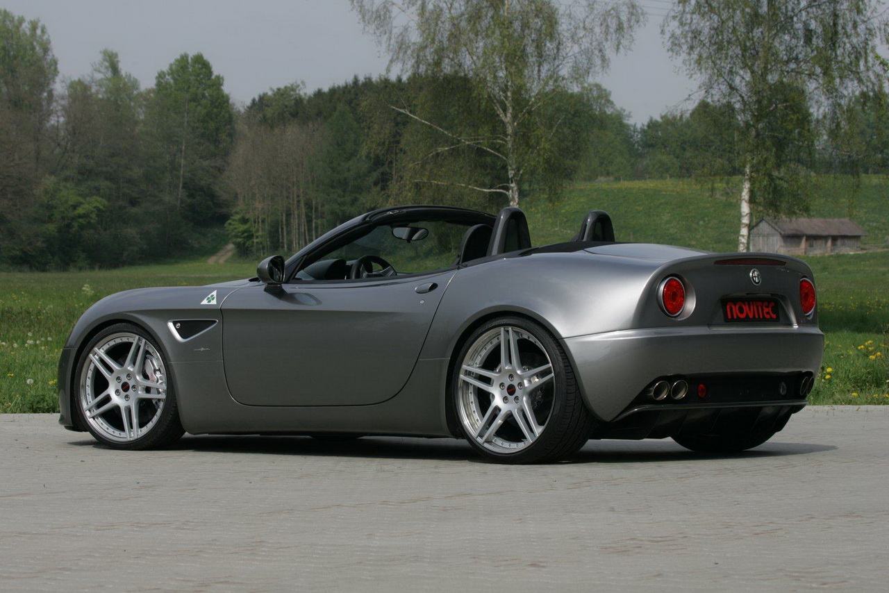 Alfa Romeo 8C Spider от Novitec