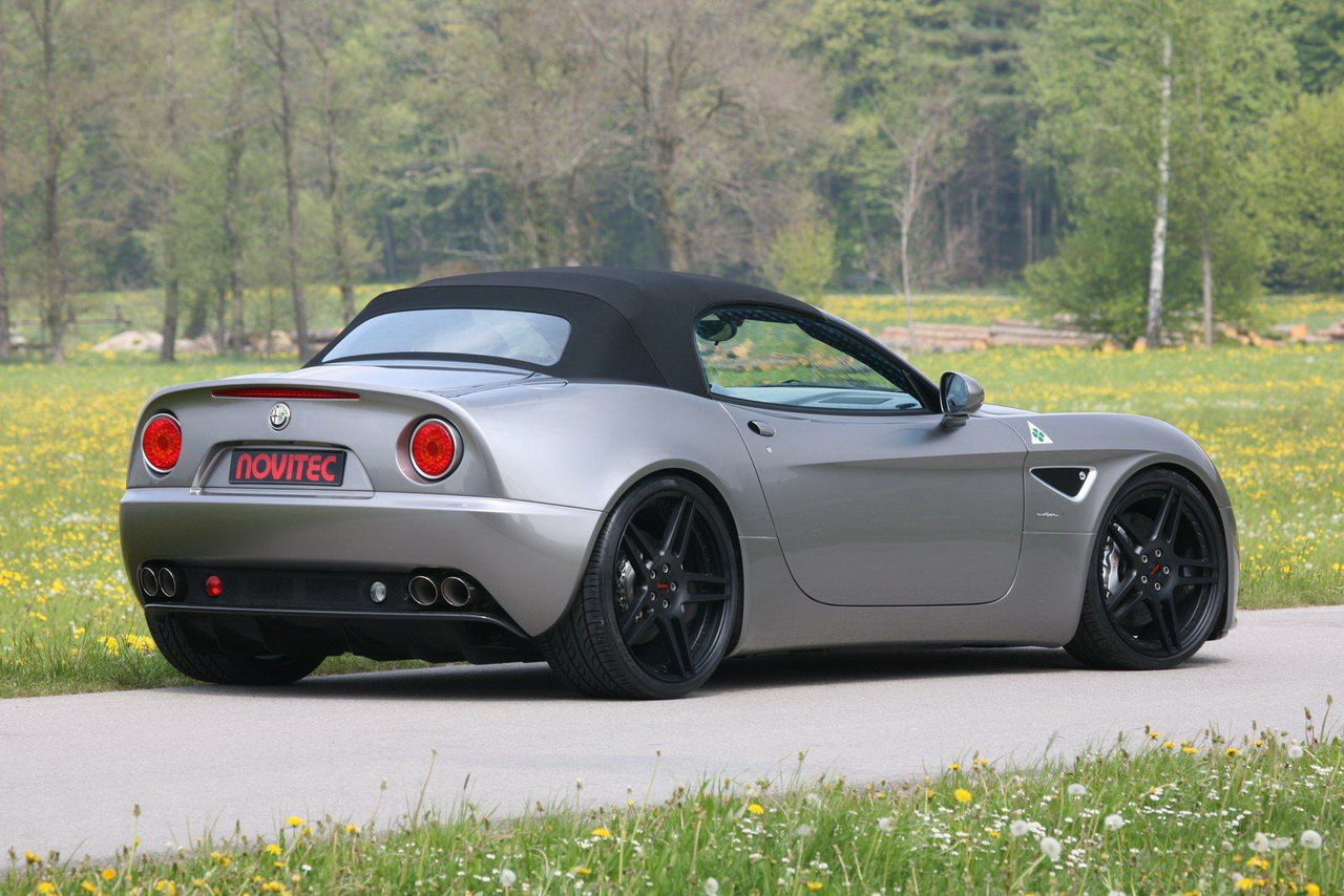 Alfa Romeo 8C Spider от Novitec