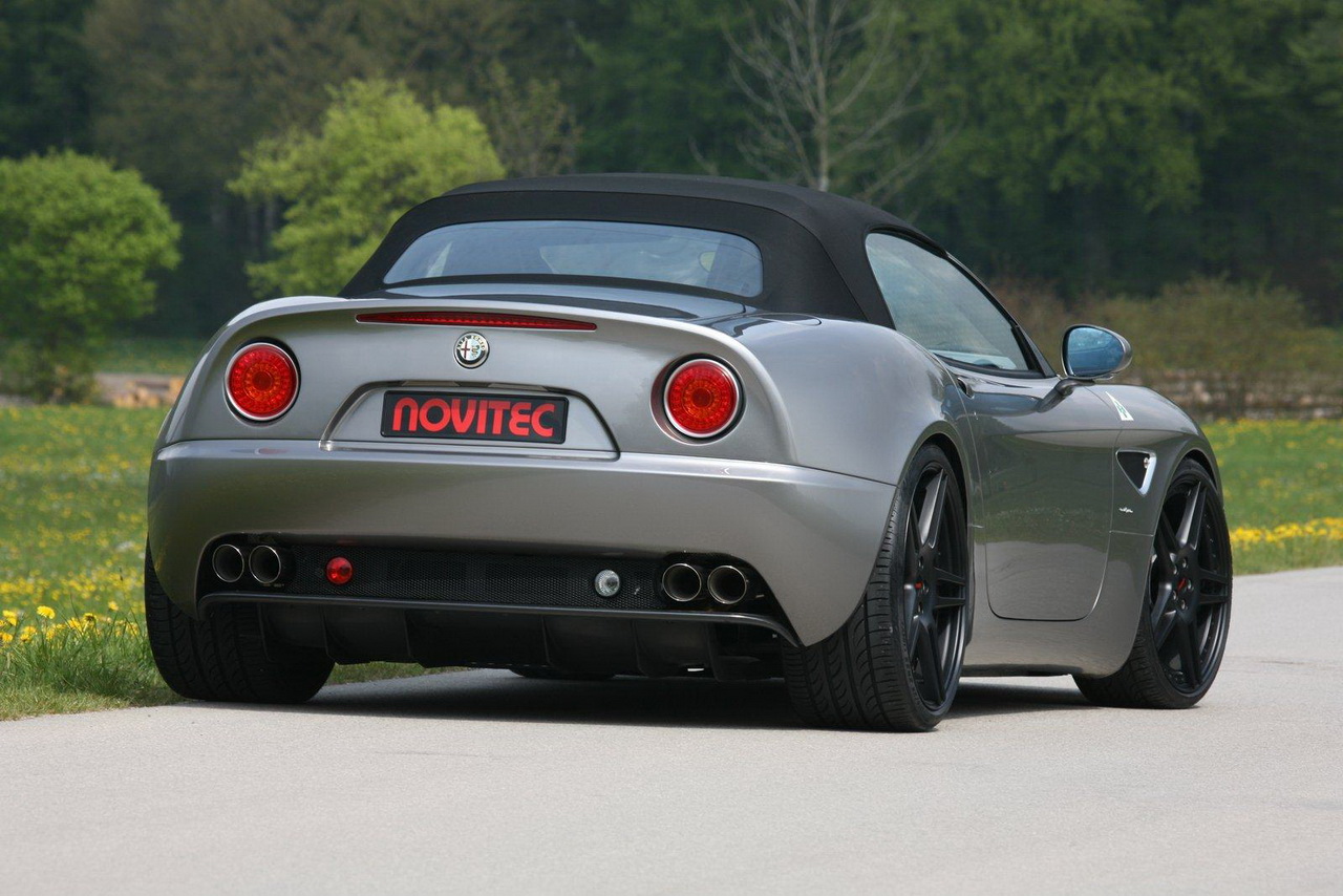 Alfa Romeo 8C Spider от Novitec