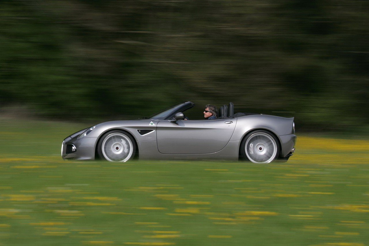 Alfa Romeo 8C Spider от Novitec