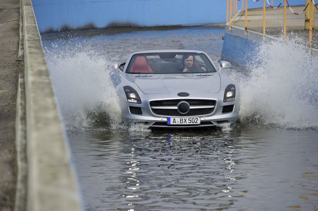 Mercedes SLS Roadster (първи снимки)