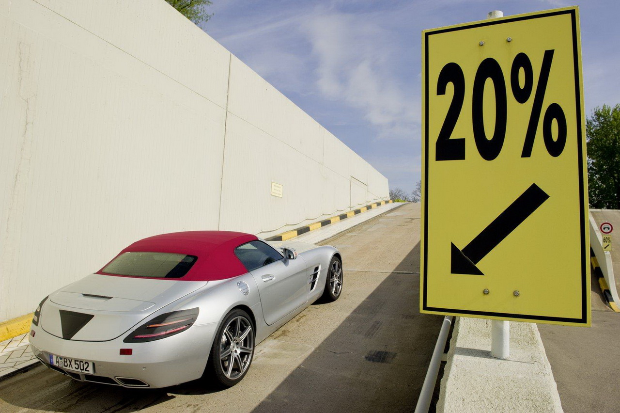 Mercedes SLS Roadster (първи снимки)