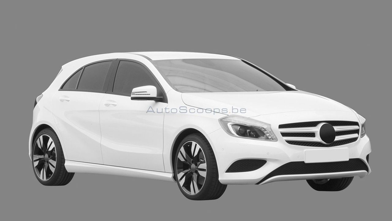 Mercedes A-Class 2012 (скици)