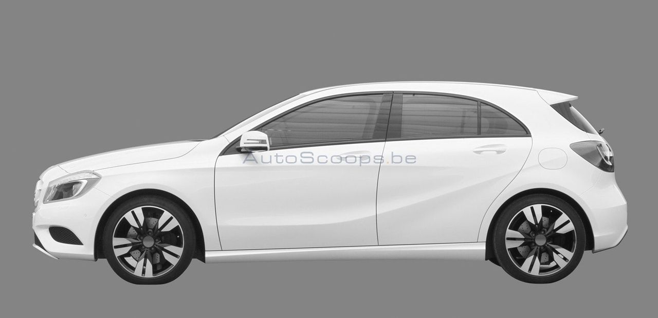 Mercedes A-Class 2012 (скици)