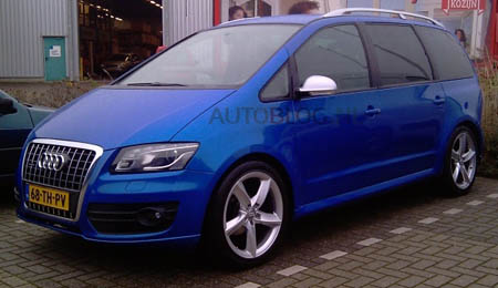 Seat Alhambra превърнат в Audi