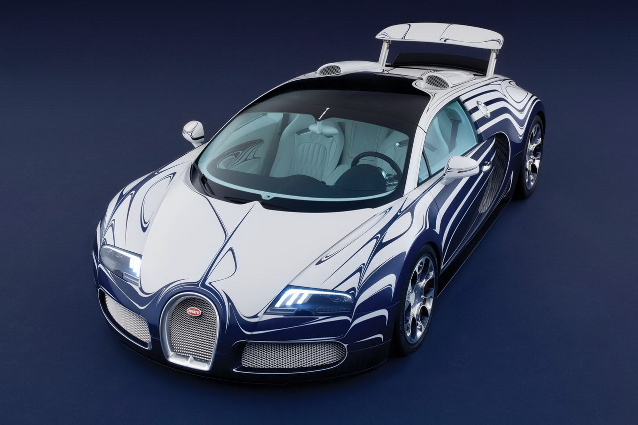 Bugatti Veyron Grand Sport l'Or Blanc