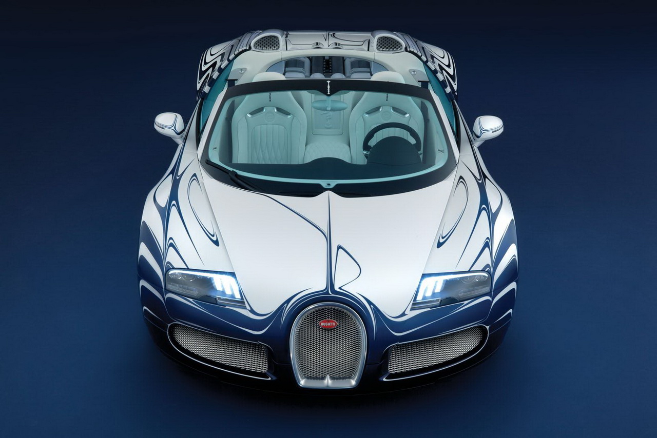 Bugatti Veyron Grand Sport l'Or Blanc