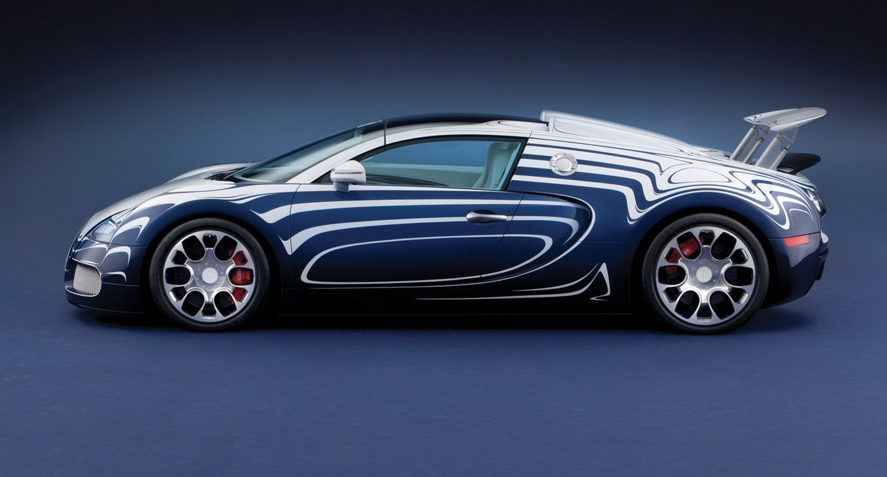 Bugatti Veyron Grand Sport l'Or Blanc