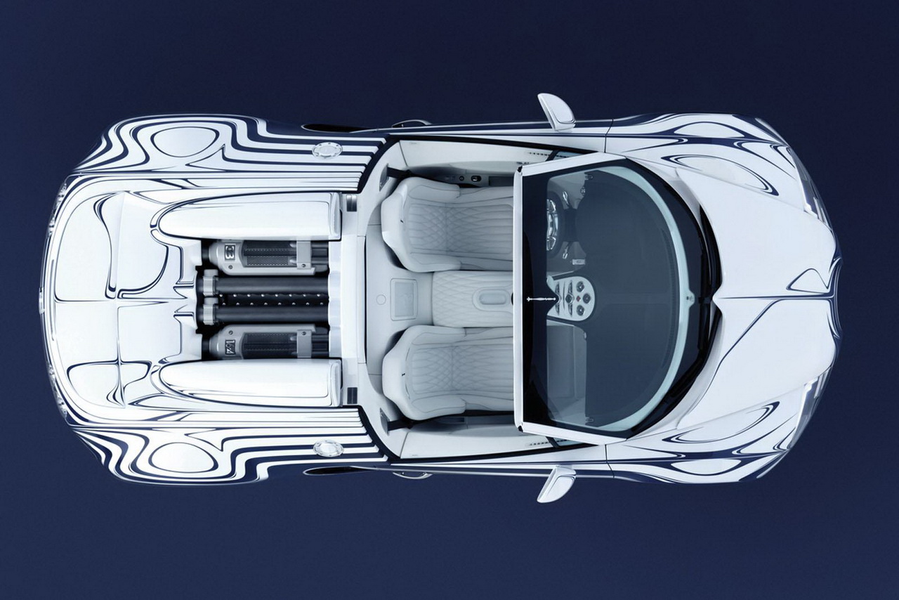 Bugatti Veyron Grand Sport l'Or Blanc