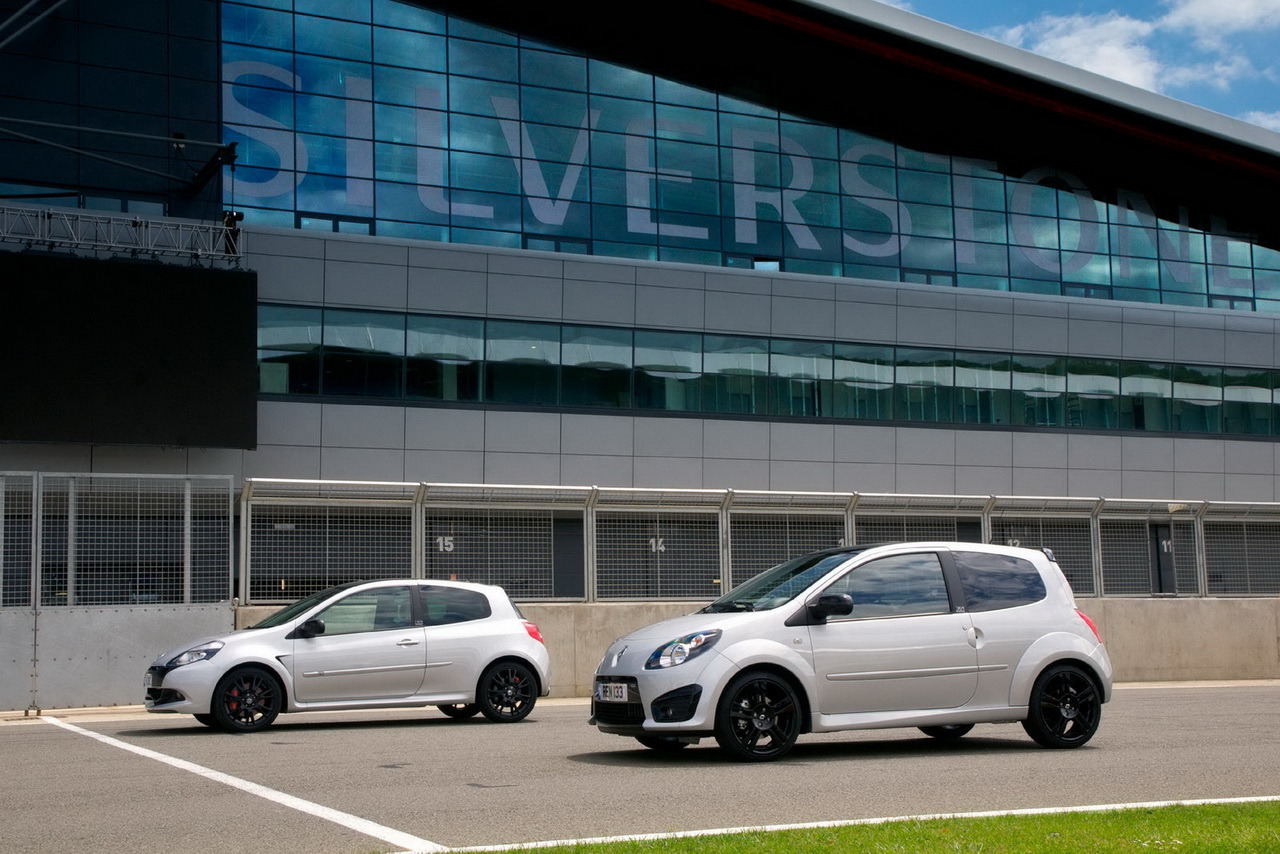 Renault Twingo RS 133 и Clio RS 200 Silverstone GP Limited Editions