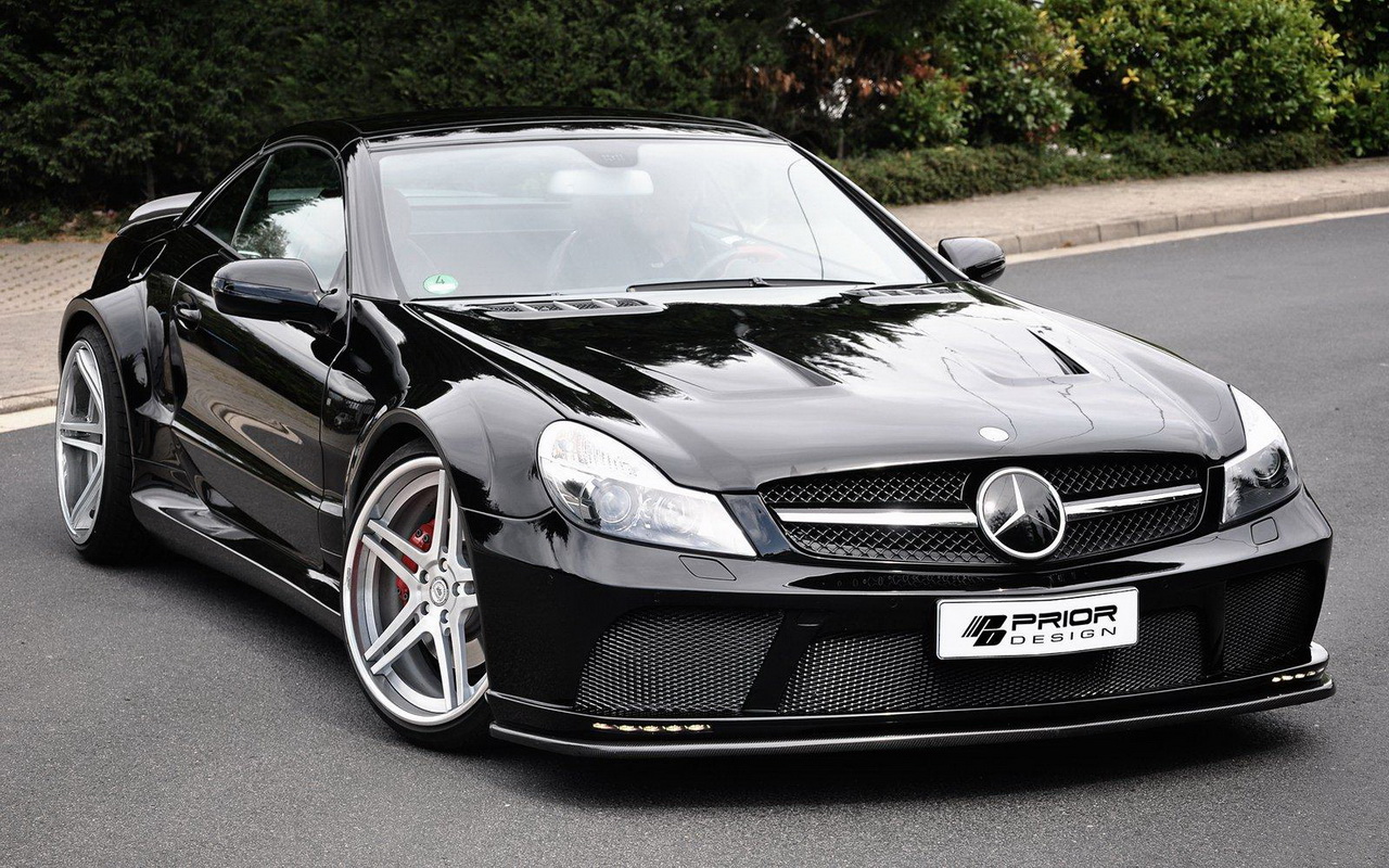 Mercedes SL R230FL Black Edition