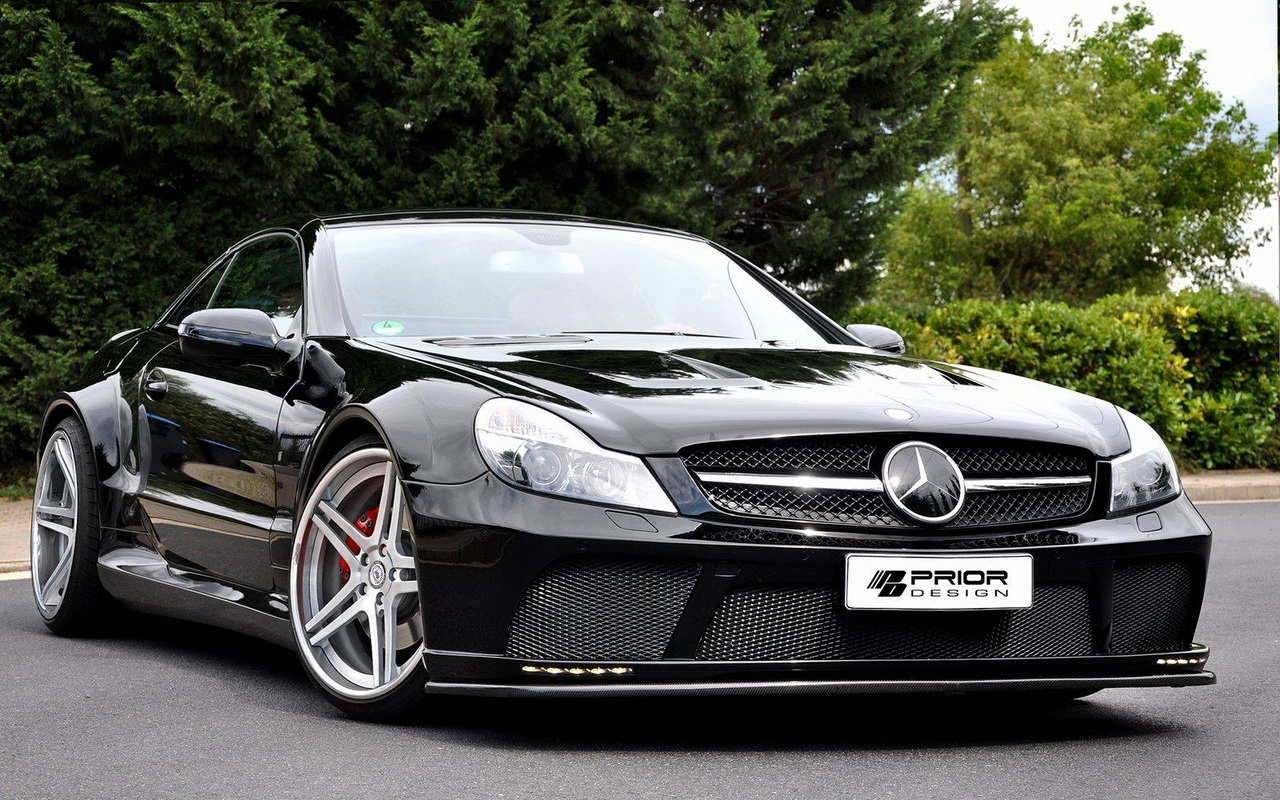 Mercedes SL R230FL Black Edition