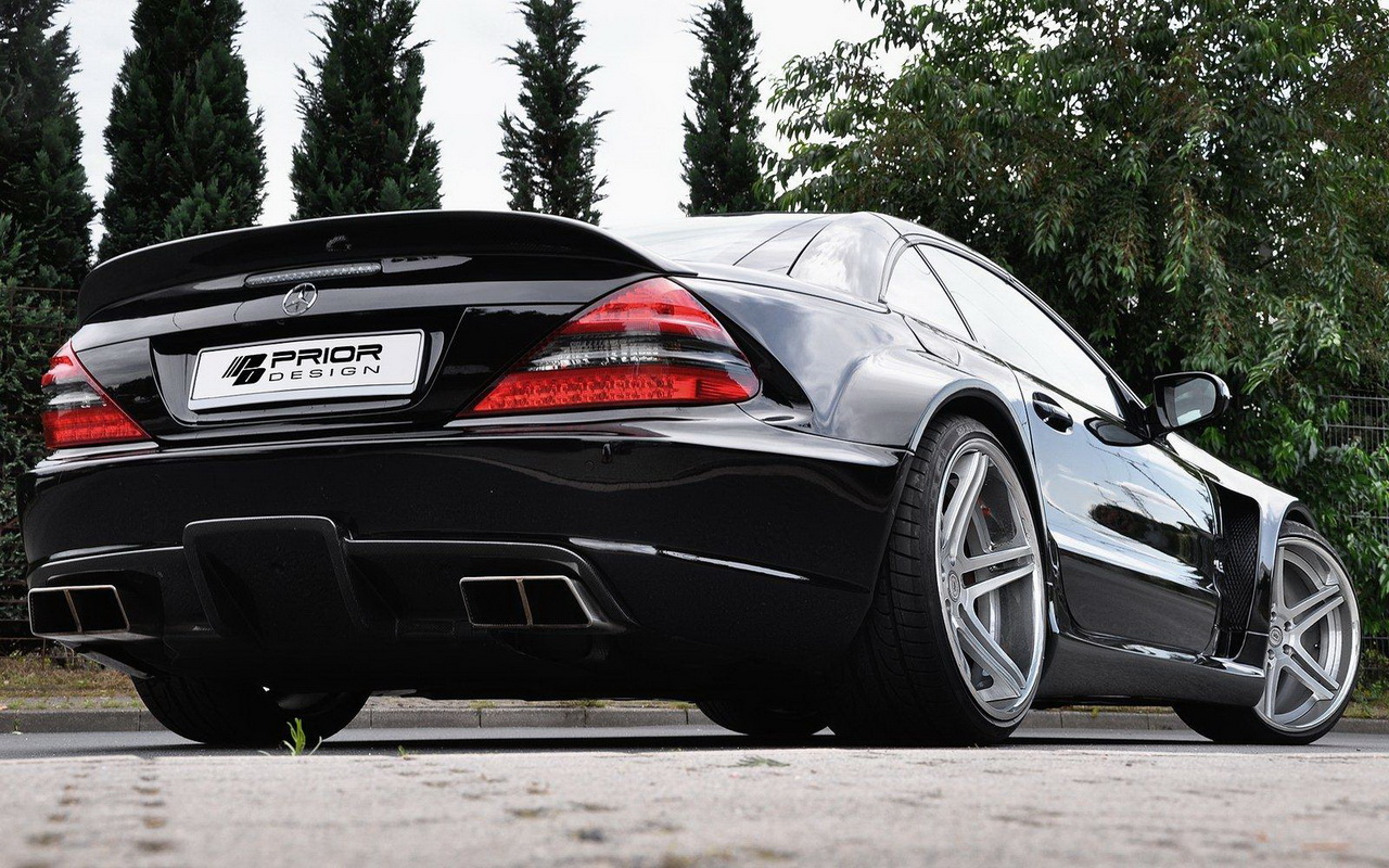 Mercedes SL R230FL Black Edition