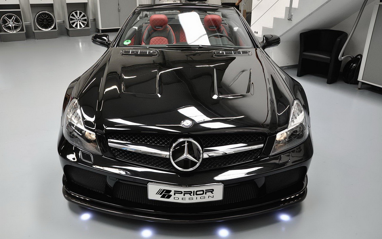 Mercedes SL R230FL Black Edition