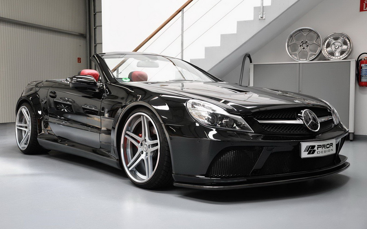 Mercedes SL R230FL Black Edition