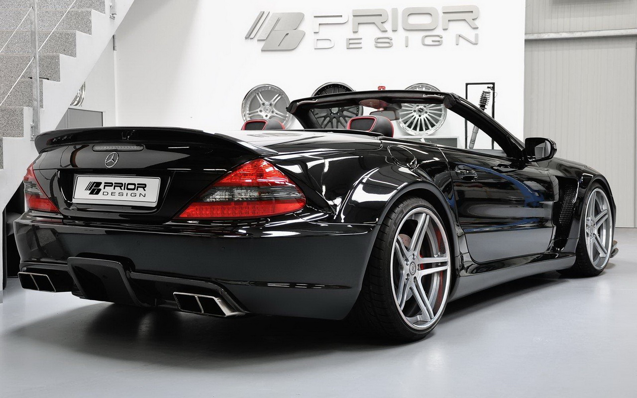 Mercedes SL R230FL Black Edition