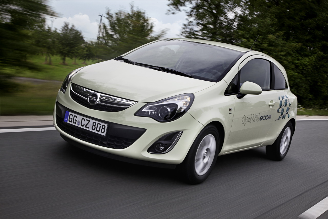 Opel Corsa, Astra и Meriva 2012