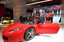 Ferrari 458 Spider дебютира във Франкфурт