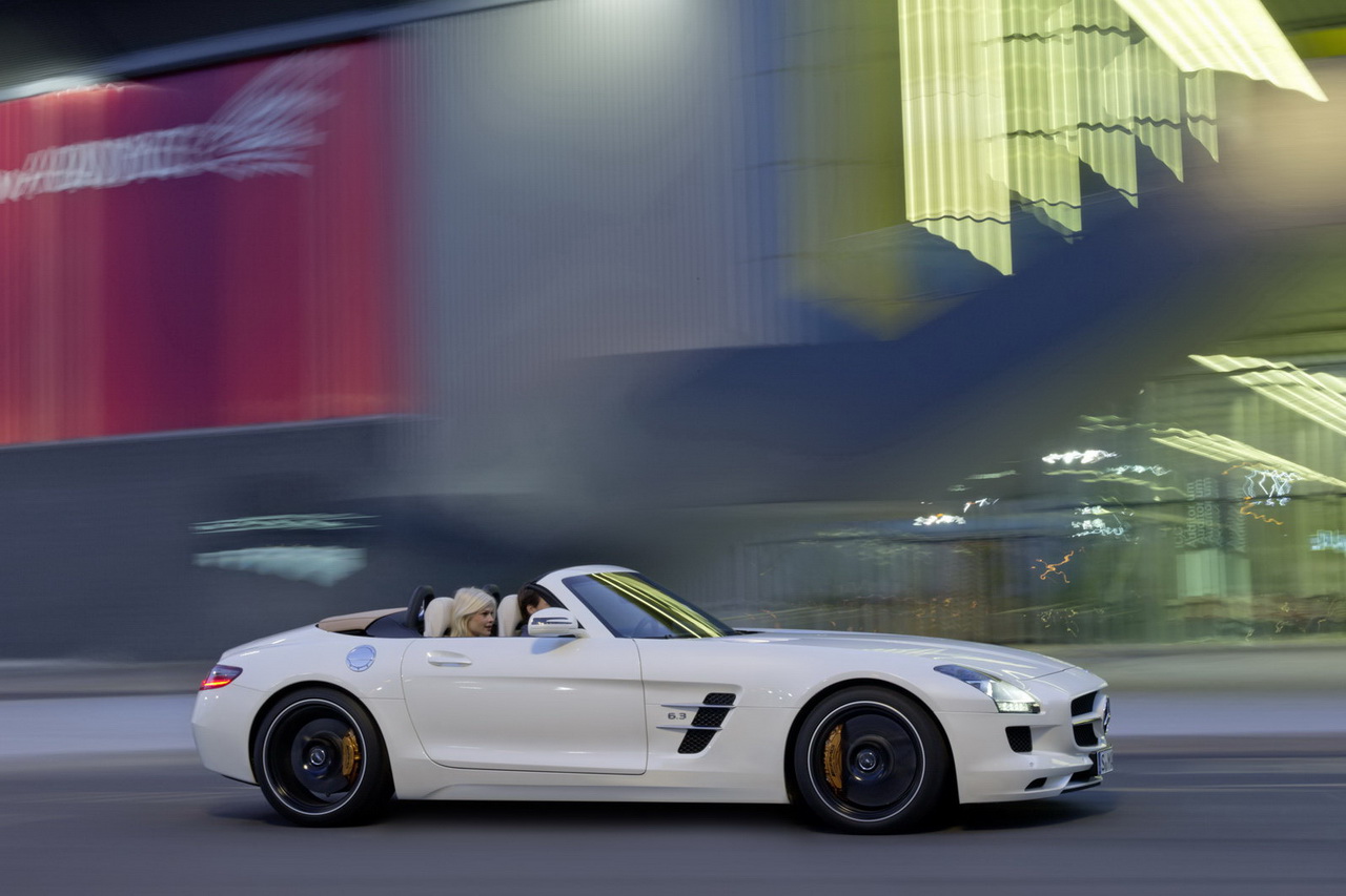 Mercedes SLS Roadster (нови снимки)