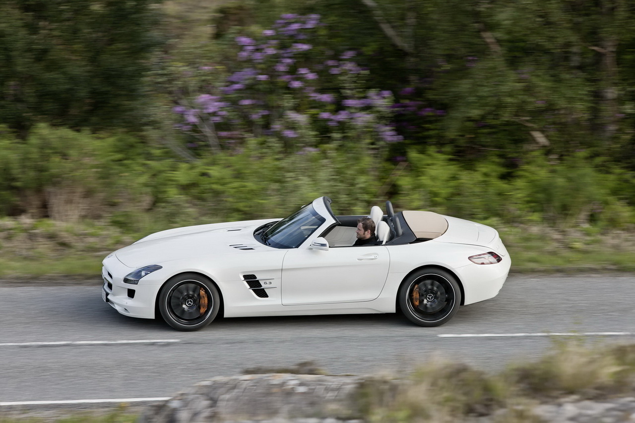 Mercedes SLS Roadster (нови снимки)