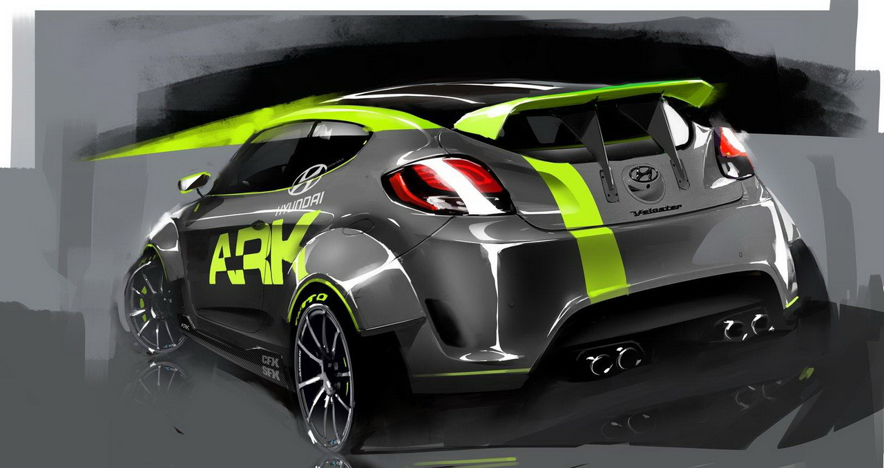 Hyundai Veloster от ARK Performance