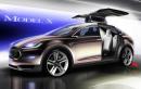 Tesla Model X – първи снимки