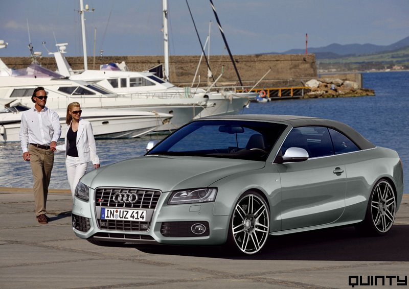 Audi A5 Cabrio (фотошоп снимки)